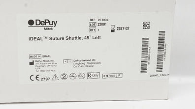 DePuy 251003 Ideal Stre Shuttle, 45Degree Left